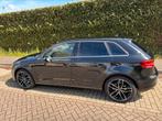 Audi A3 1.4 Tfsi 92KW Sportback S-tronic 2014 Zwart, Auto's, Origineel Nederlands, Te koop, 5 stoelen, 20 km/l