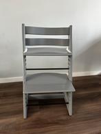 Stokke Tripp Trapp Storm Grey + Babyset & Tray, Kinderen en Baby's, Kinderstoelen, Ophalen, Gebruikt, Meegroeistoel, Afneembaar eetblad