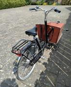 Bakfiets  Cargo long met twee bankjes en rode regenkap, Fietsen en Brommers, Fietsen | Bakfietsen, 4 kinderen of meer, Elektrisch