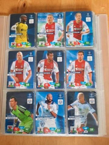 CHAMPIONS LEAGUE 2013-2014 - PANINI KAARTJES   beschikbaar voor biedingen
