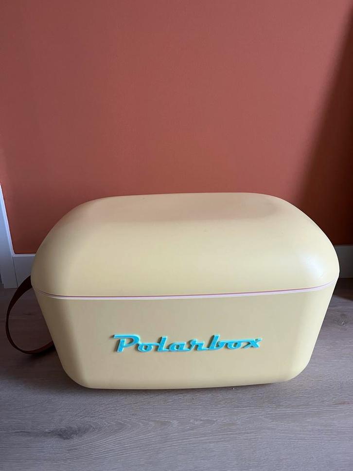 Polarbox Koelbox - Retro Stijl, Caravans en Kamperen, Koelboxen, Zo goed als nieuw, Koelbox, Koelelement, Ophalen of Verzenden