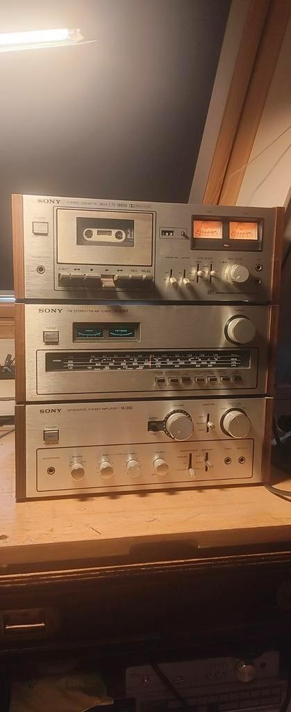 Vintage Sony stereo set, Audio, Tv en Foto, Stereo-sets, Zo goed als nieuw, Sony, Ophalen