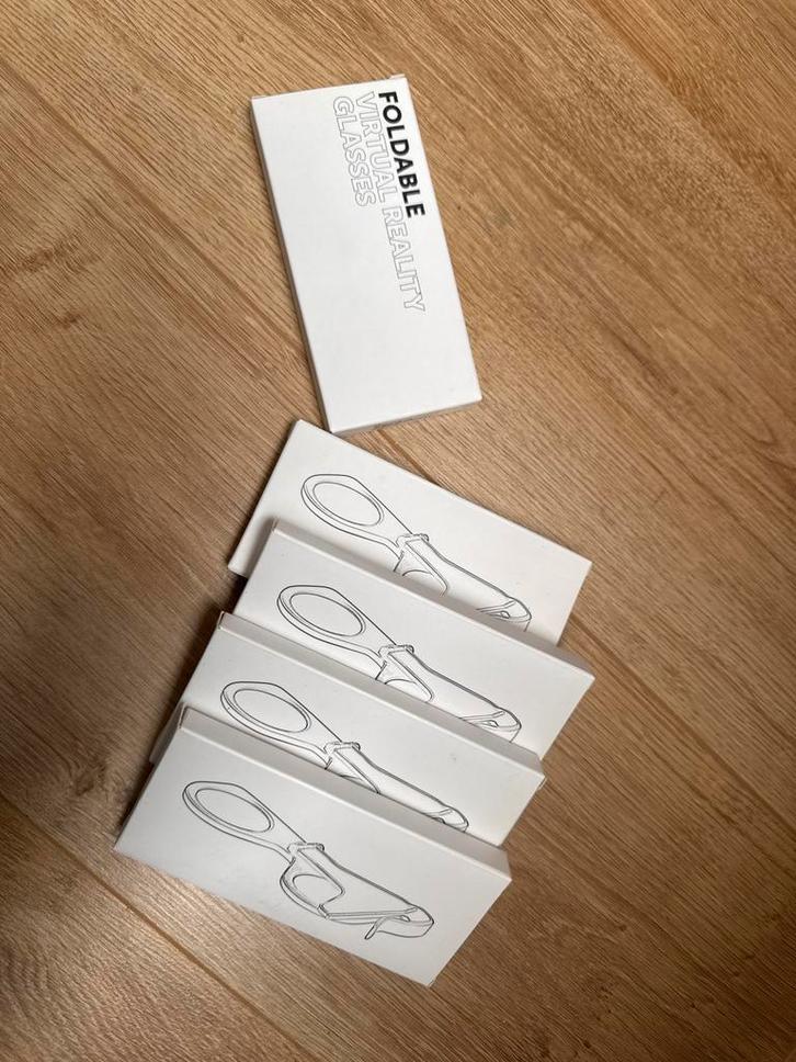 5x Opvouwbare VR Brillen - Nieuw in Verpakking!, Spelcomputers en Games, Virtual Reality, Nieuw, Telefoon, VR-bril, Ophalen of Verzenden