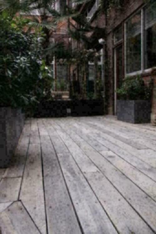 STEIGERPLANKEN DECKING GRIJS VERDUURZAAMD DIVERSE LENGTES!, Tuin en Terras, Palen, Balken en Planken, Nieuw, Ophalen of Verzenden