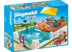 Playmobil Zwembad met terras – 5575, Kinderen en Baby's, Speelgoed | Playmobil, Ophalen of Verzenden, Gebruikt, Complete set