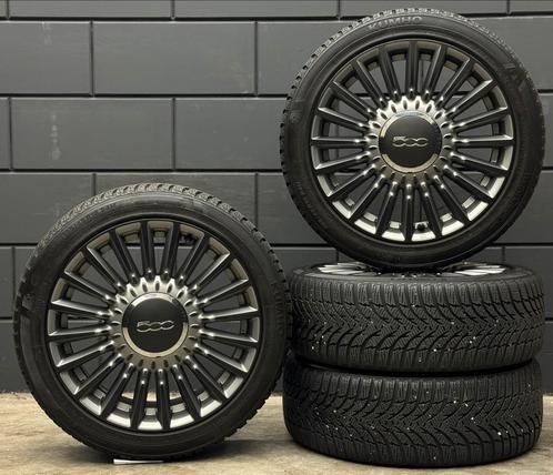 Originele 16 inch Fiat 500 4x98 ET35 UNIEK! Kumho 195/45/16, Auto-onderdelen, Banden en Velgen, Banden en Velgen, Winterbanden