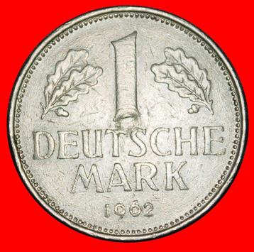 Ⰶ NOT COMMUNIST TYPE 1950-2001: GERMANY 1 MARK 1962D BAVARIA beschikbaar voor biedingen