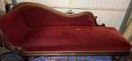 Chaise Longue Antieke Bank te koop rood, Antiek en Kunst, Ophalen