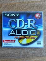 SONY CD-R74 / CRM74 * Geschikt Voor Audio CD Recorders * NEW, Ophalen of Verzenden, Nieuw, Cd, Sony