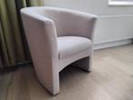 Ivoor witte fauteuil, Huis en Inrichting, Fauteuils, Ophalen, Zo goed als nieuw, Minder dan 75 cm, 50 tot 75 cm