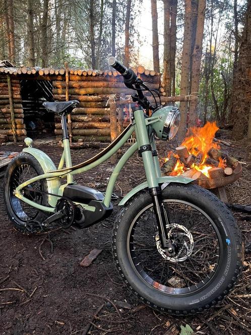 UNIKE VINTAGE FATBIKE, Fietsen en Brommers, Elektrische fietsen, Nieuw, Overige merken, 59 cm of meer, 50 km per accu of meer