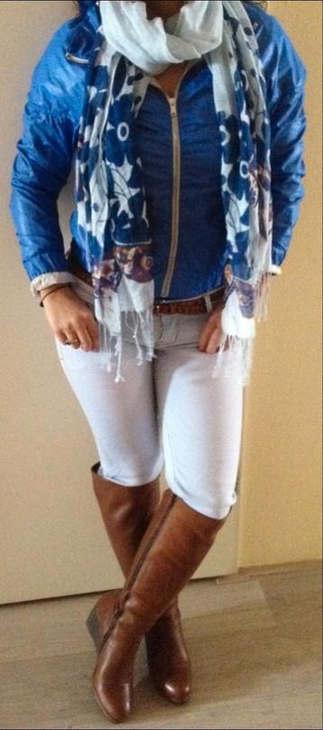 Sjaal blauw bloemen sjalen winter dames kleding accessoires beschikbaar voor biedingen