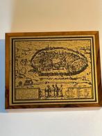 Antieke Jeruzalem Kaart Doos, Antiek en Kunst, Verzenden