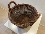 Rotan mand -stevig Riet-met handvaten nieuw 12082025, Ophalen, Minder dan 60 cm, Rond, Nieuw