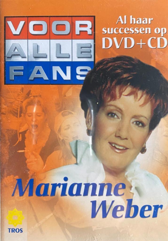 MARIANNE WEBER CD + DVD VOOR ALLE FANS AL HAAR SUCCESSEN OP, Cd's en Dvd's, Dvd's | Muziek en Concerten, Zo goed als nieuw, Alle leeftijden