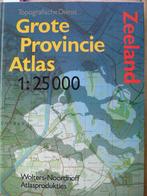 Grote Provincie Atlas: Zeeland., Gelezen, Ophalen of Verzenden, Landkaart, 1800 tot 2000