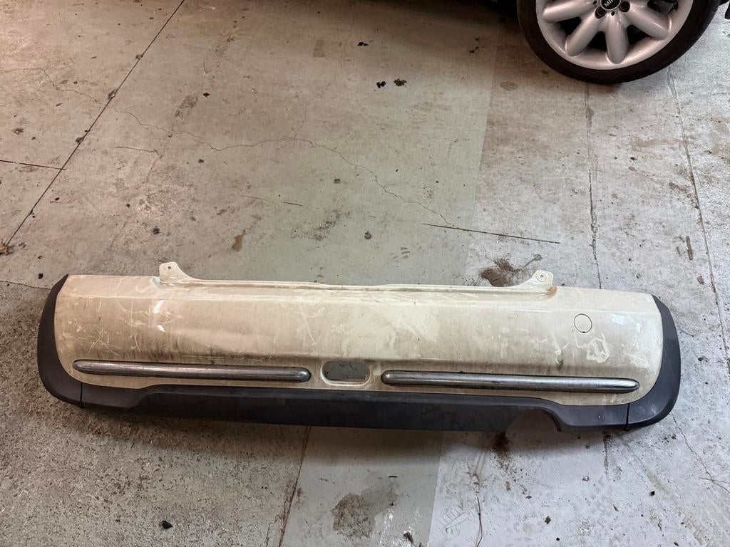 Mini R50/R52 Facelift Achterbumper - Beschadigd, Auto-onderdelen, Ophalen, Gebruikt, Mini, Achter