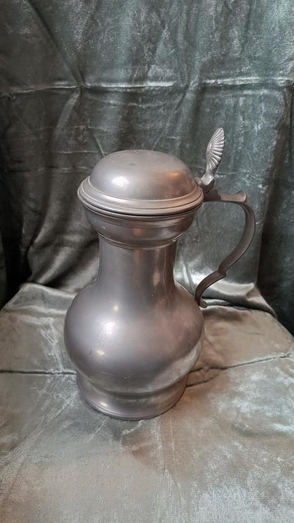 Loch Tollenaar & co tinnen klepkan, Antiek en Kunst, Antiek | Tin, Ophalen of Verzenden