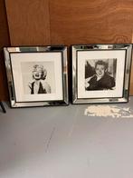 Vierkante foto lijst spiegel lijst, Huis en Inrichting, Ophalen, Zo goed als nieuw, Hout, Minder dan 50 cm