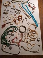 diverse vintage sieraden, Ophalen, Gebruikt, Overige kleuren, Overige materialen