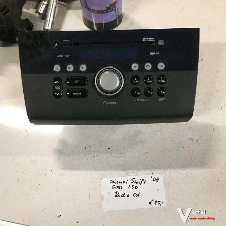 Suzuki Swift 5 drs 1.5 D 2008   Radio cd speler, Auto diversen, Autoradio's, Ophalen of Verzenden