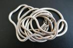 Lange Snake Ketting, Verzenden, Zo goed als nieuw, Zilver, Zilver