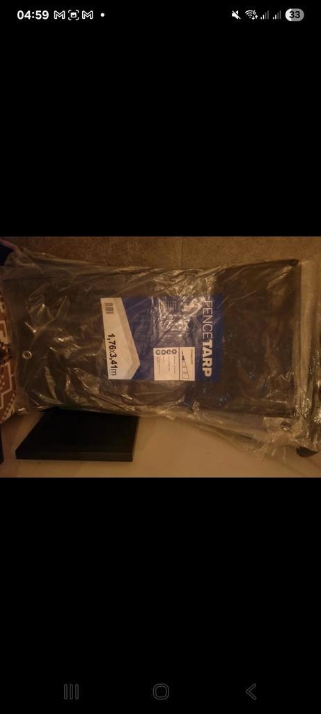 Nieuw Afdekzeil / Fencetarp 5 stuks, Doe-het-zelf en Verbouw, Weegschalen, Nieuw, Overige typen, 50 tot 100 kg, Ophalen