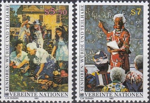 Verenigde Naties Wenen -VN3.59- 1993 - Voor Betere Oude Dag, Postzegels en Munten, Postzegels | Europa | Oostenrijk, Postfris