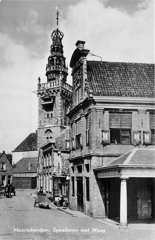 (388-061-001) Monnickendam Speeltoren met Waag, Verzamelen, Ansichtkaarten | Nederland, Noord-Holland, Verzenden