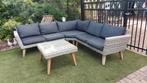 Prachtige luxe wicker loungeset, Ophalen, Gebruikt, Wicker