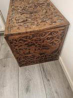 Dayak Kist uit Borneo - Handgemaakt, Ophalen, Gebruikt, Minder dan 50 cm, Minder dan 50 cm