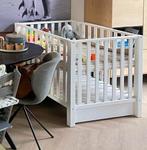 Box wit met lade van Bopita, Kinderen en Baby's, Boxen, Ophalen, Gebruikt, Rechthoekig, In hoogte verstelbaar