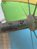 Strakke Stokparasol - Kleurrijk!, Tuin en Terras, Ophalen, Gebruikt, 1 tot 2 meter, Stokparasol