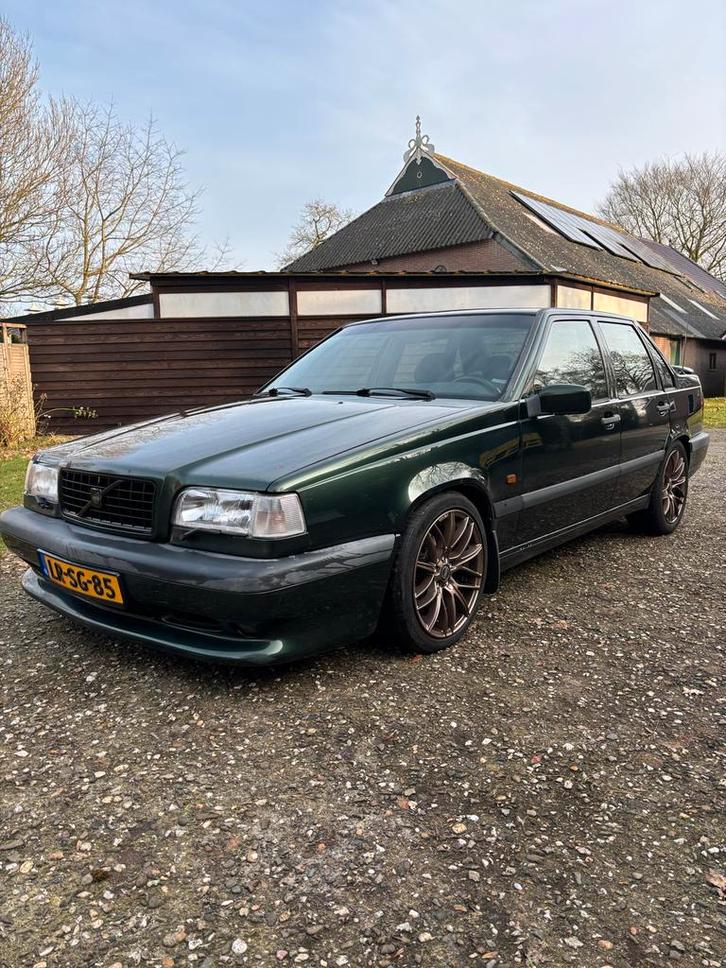 Volvo 850 2.3 T-5 R 1995 Groen Handgeschakeld Nieuwe APK, Auto's, Volvo, Particulier, ABS, Airbags, Airconditioning, Android Auto