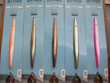 22 grams Hansen Silver Arrow kunstaas lepel / roofvis lepel