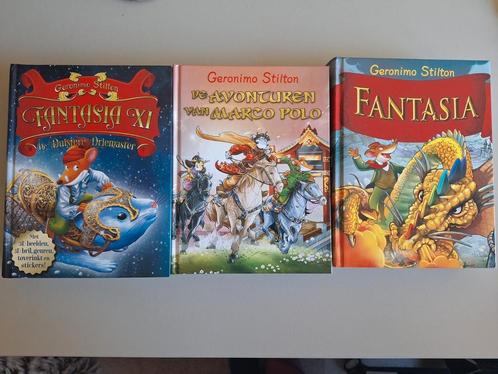 3 Geronimo Stilton boeken, Boeken, Kinderboeken | Jeugd | onder 10 jaar, Zo goed als nieuw, Fictie algemeen, Ophalen