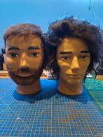 Twee Mannequin Hoofden, Ophalen of Verzenden, Pop