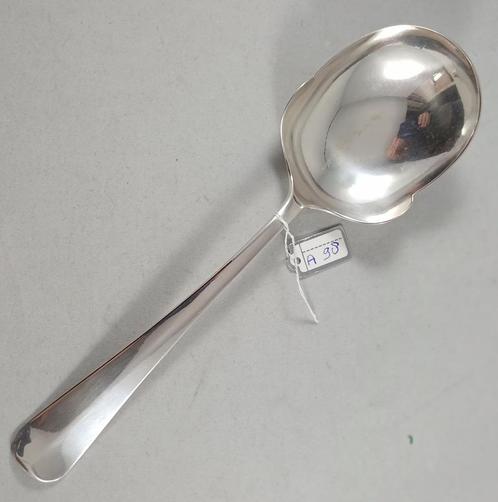 Zilveren Aardappellepel Haags Lofje antiek 835 zilver, Antiek en Kunst, Antiek | Goud en Zilver, Zilver, Ophalen of Verzenden