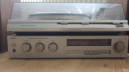 Philips F4121 Stereo versterker, Audio, Tv en Foto, Versterkers en Receivers, Gebruikt, Stereo, Minder dan 60 watt, Overige merken