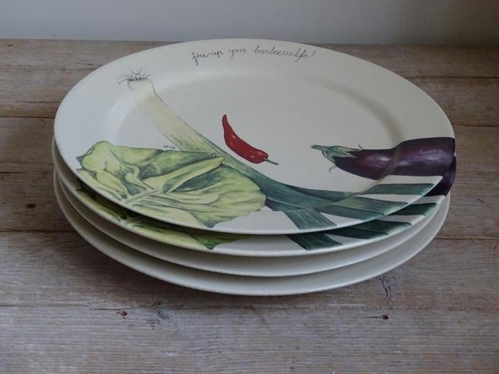 Servies, Jet (by Ter Steege), BARBECUE LIFE, als nieuw, Huis en Inrichting, Keuken | Servies, Zo goed als nieuw, Overige typen