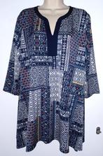 Tuniek maat 6 (46), Ophalen of Verzenden, Zo goed als nieuw, Blauw, Blouse of Tuniek