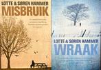Soren Hammer - deel 1 Misbruik / deel 2 Wraak, Ophalen of Verzenden, Zo goed als nieuw, Nederland, Soren Hammer; Liselotte Hammer