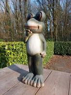 Beeld kikker, tuin, zen, zwembad, vijver yoga 60cm, Ophalen, Nieuw, Kunststof, Dierenbeeld