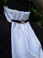 Nieuw Made by Lique kinder plastron Harmonica Zwart (1), Kinderen, Miranda's Ruitersport, ., Ophalen of Verzenden