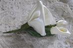 Corsage van zijden bloemen, Ophalen of Verzenden
