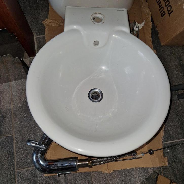 2x Sphinx Wastafel, Doe-het-zelf en Verbouw, Sanitair, Gebruikt, Wastafel, Ophalen of Verzenden