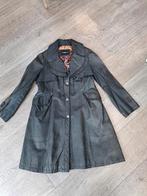 Lange leren jas Rino en Pelle vintage, Maat 42/44 (L), Ophalen of Verzenden, Jasje, Grijs