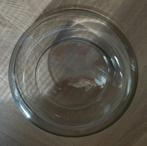 Smoke glazen decoratie schaal 2 zijdig gebruiken, Overige kleuren, Nieuw, Ophalen of Verzenden, Glas