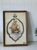Zesdelig tegeltableau met zeilschip Petrus Regout Maastricht, Antiek en Kunst, Antiek | Wandborden en Tegels, Ophalen