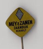Zaandijk Renault auto Dealer speldje, Gebruikt, Niet vindbaar, Niet vindbaar, Speldje of Pin